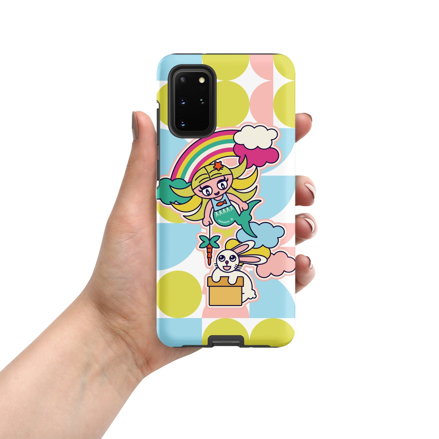 Mermaid & Bunny Tough case for Samsung®