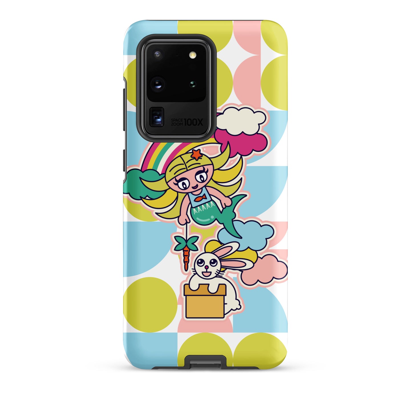 Mermaid & Bunny Tough case for Samsung®