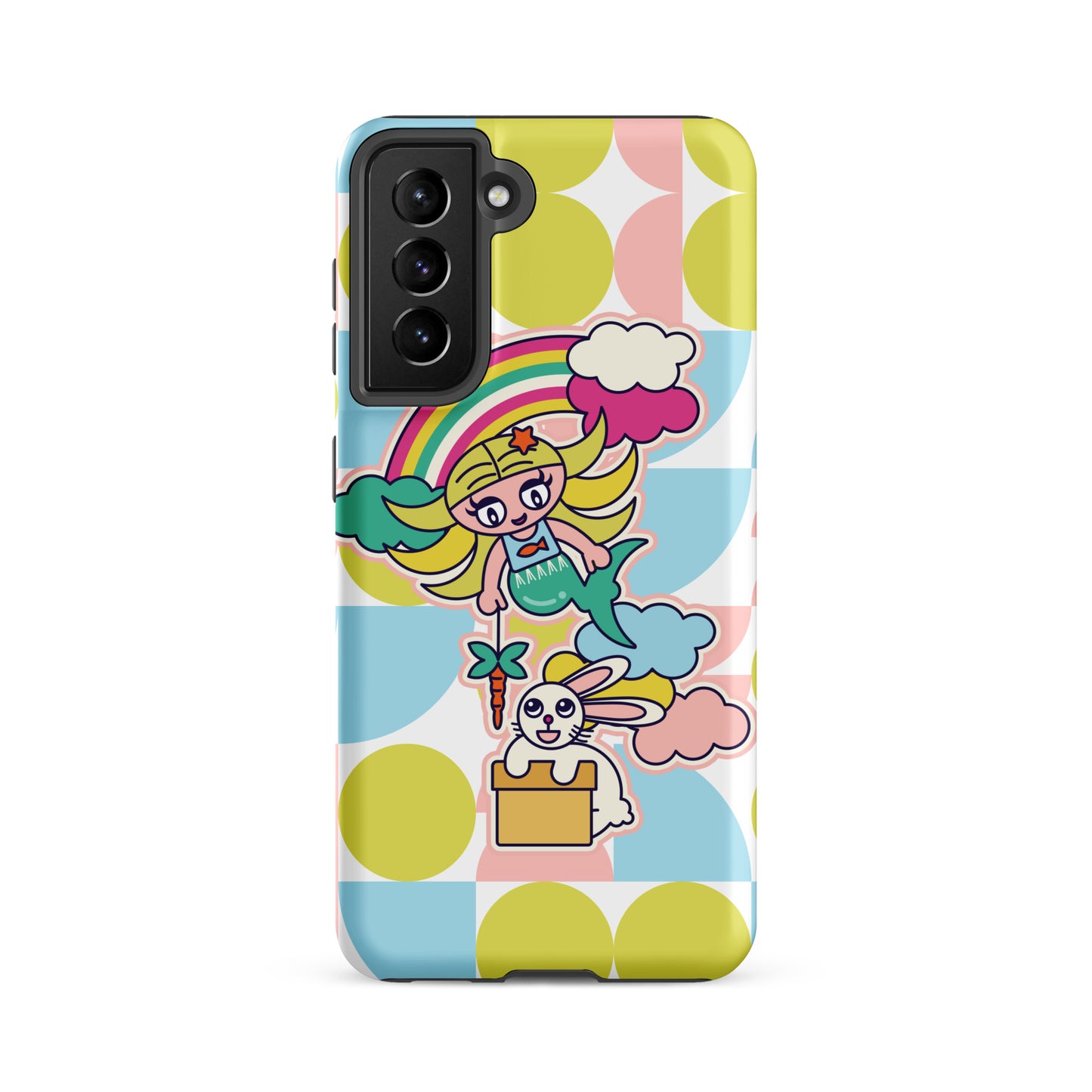 Mermaid & Bunny Tough case for Samsung®