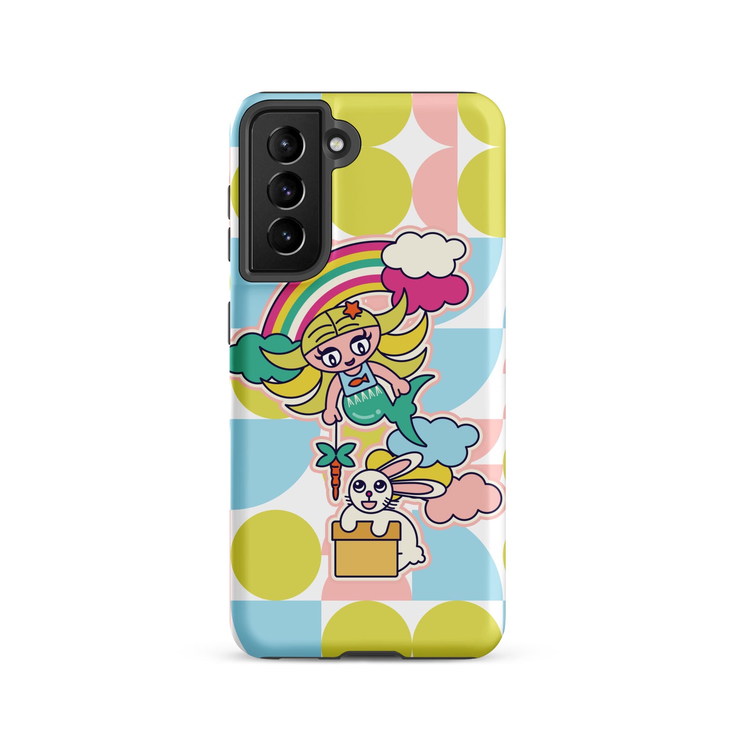 Mermaid & Bunny Tough case for Samsung®