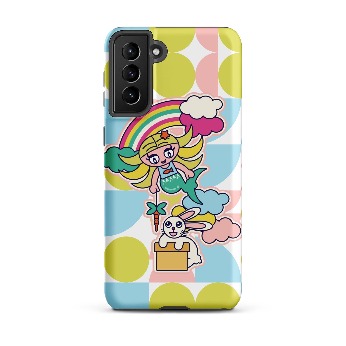 Mermaid & Bunny Tough case for Samsung®