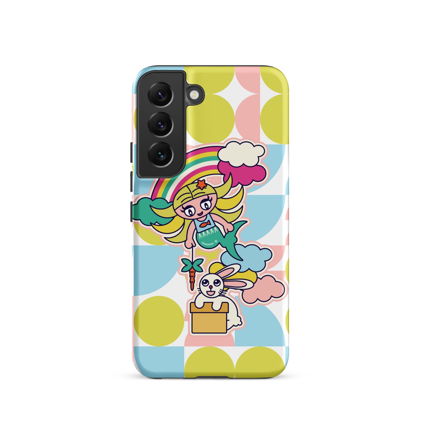 Mermaid & Bunny Tough case for Samsung®