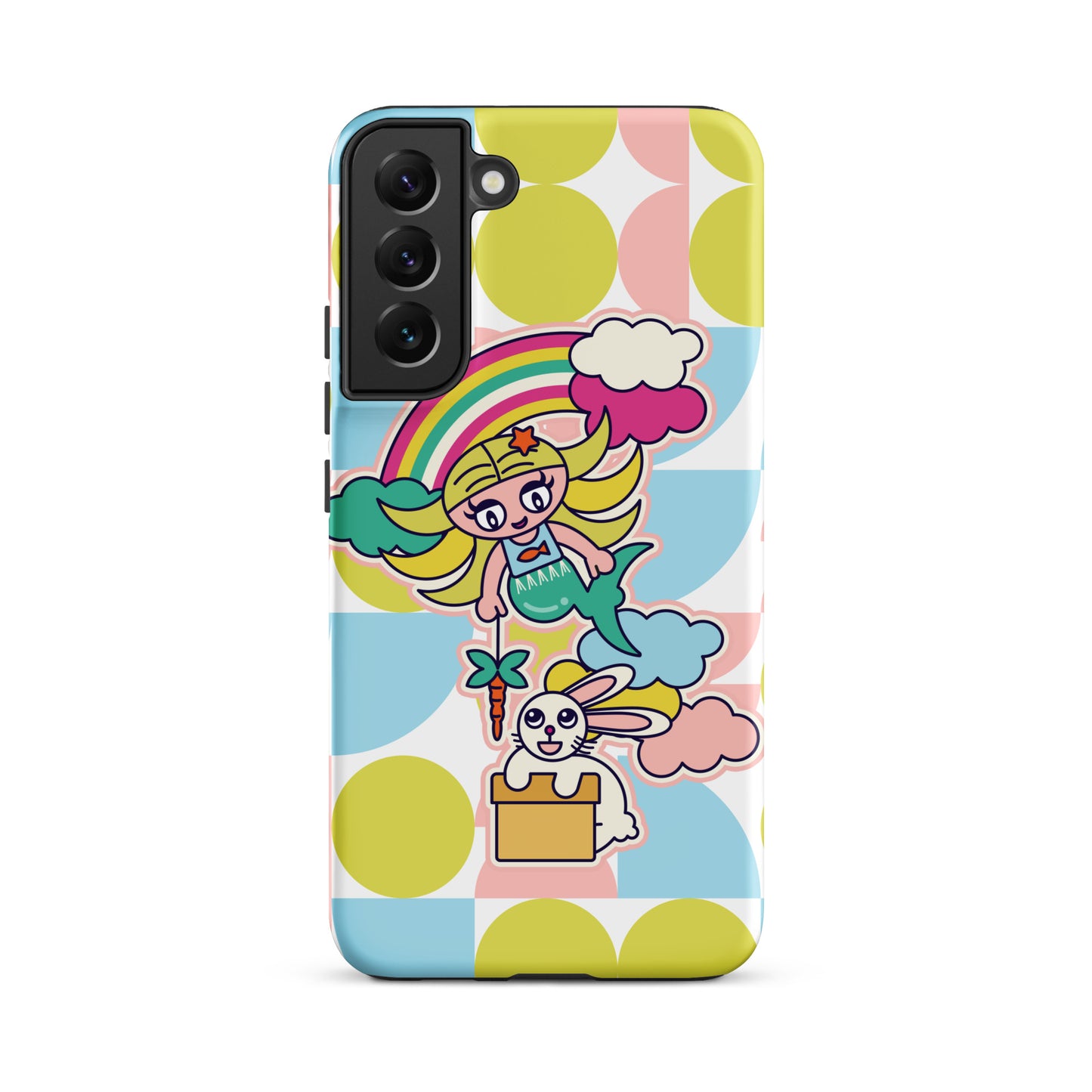 Mermaid & Bunny Tough case for Samsung®