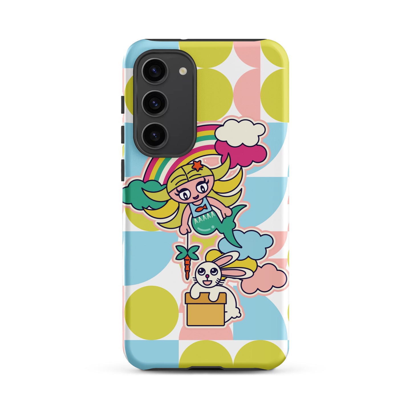 Mermaid & Bunny Tough case for Samsung®