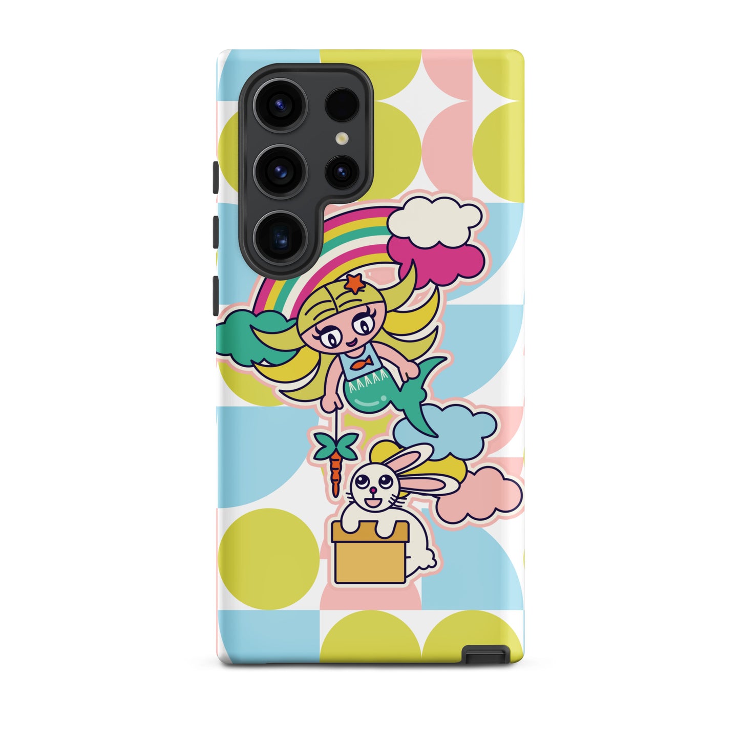 Mermaid & Bunny Tough case for Samsung®