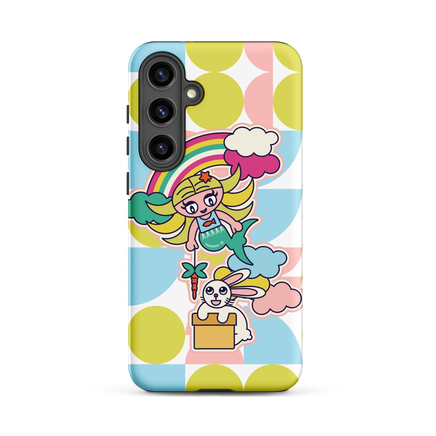 Mermaid & Bunny Tough case for Samsung®