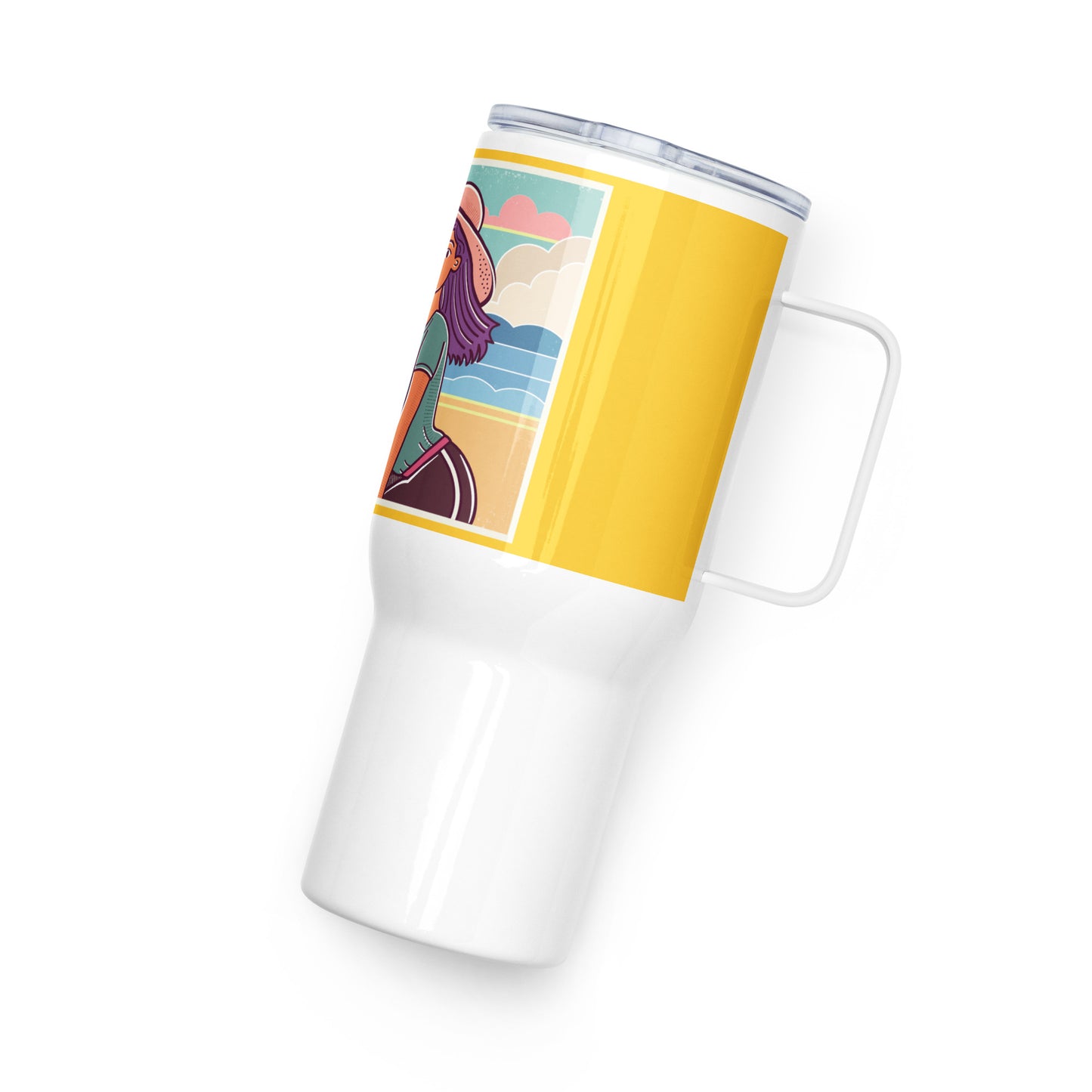 Best Friends Travel mug with a handle