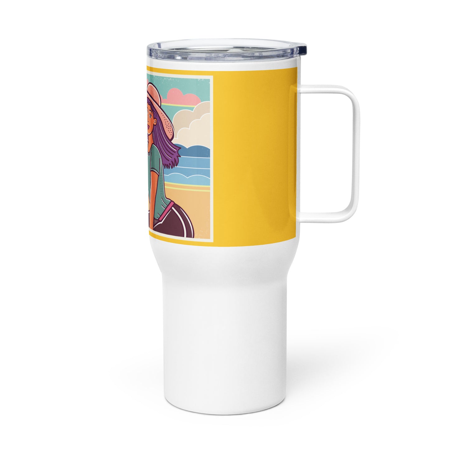 Best Friends Travel mug with a handle