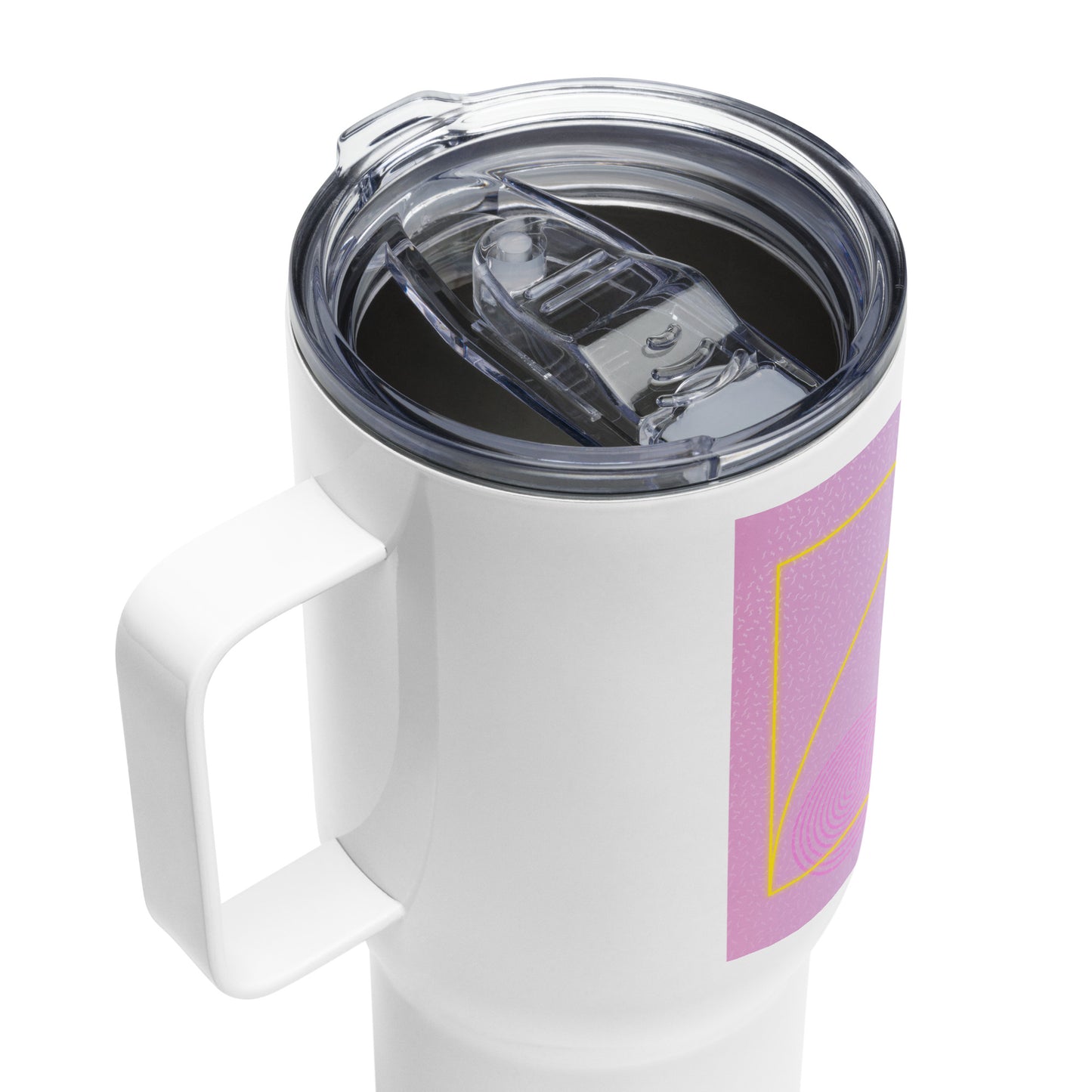 Eighties Vibes Travel mug with a handle