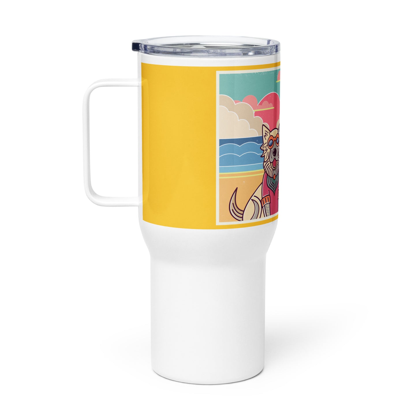 Best Friends Travel mug with a handle