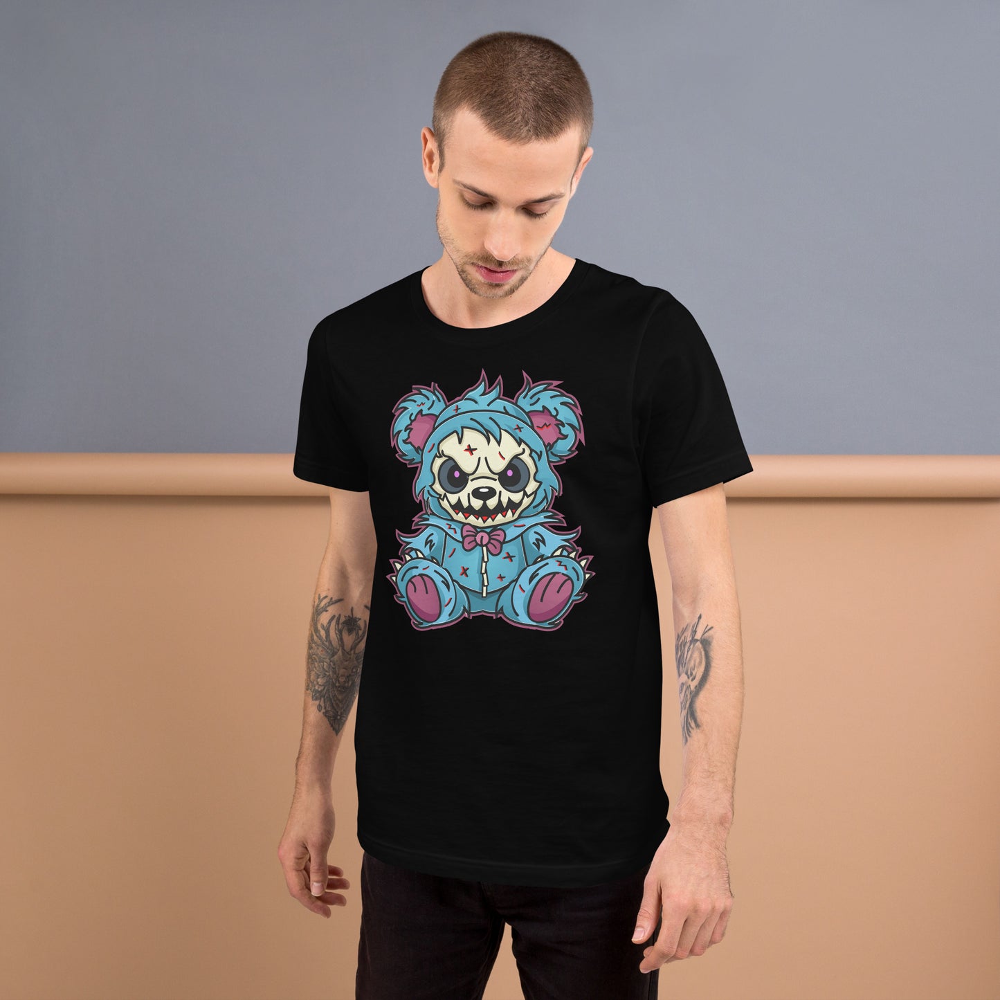 Cute Zombie Bear Unisex t-shirt