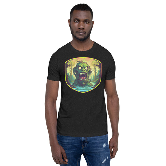 Scary Swamp Monster Unisex t-shirt