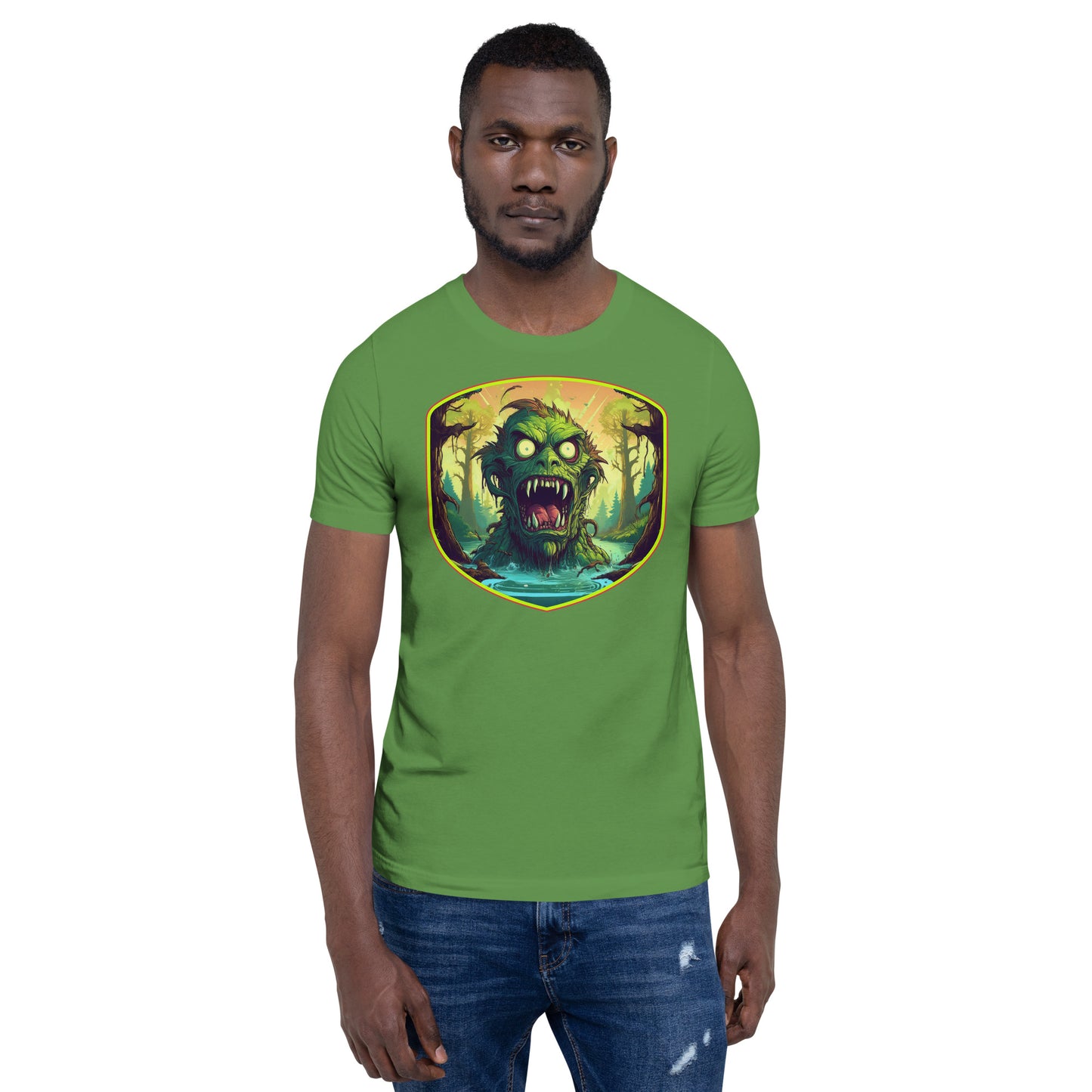 Scary Swamp Monster Unisex t-shirt