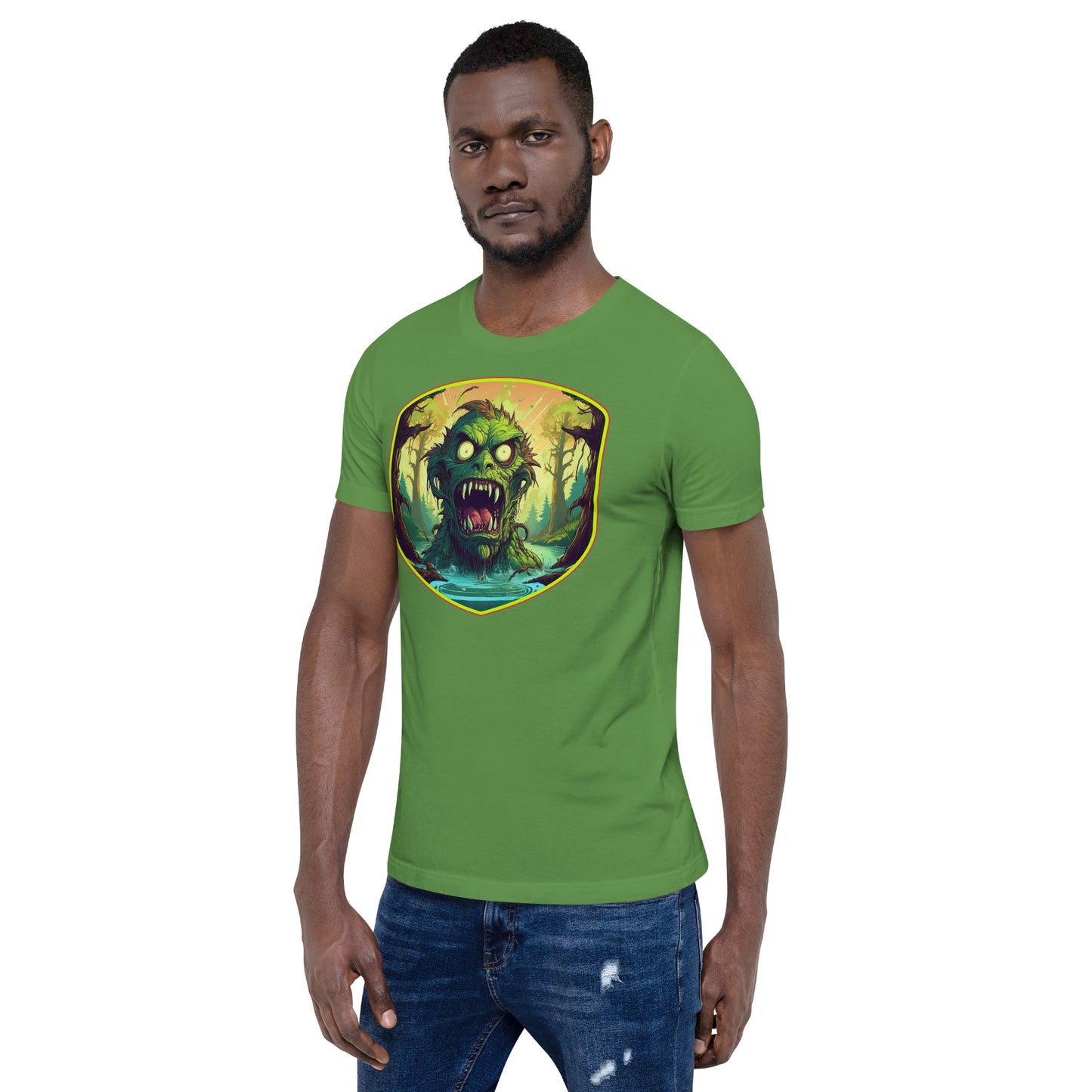 Scary Swamp Monster Unisex t-shirt