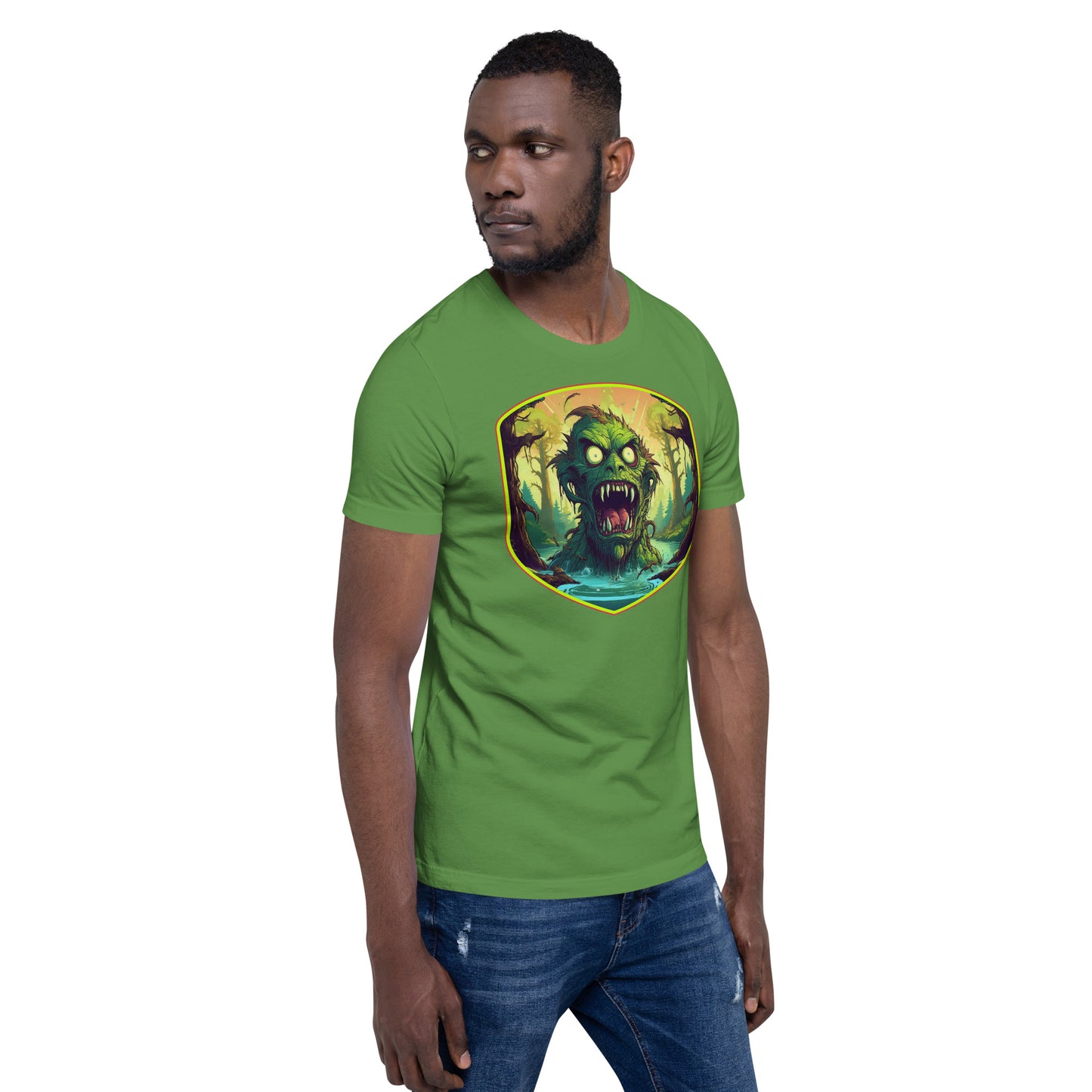 Scary Swamp Monster Unisex t-shirt