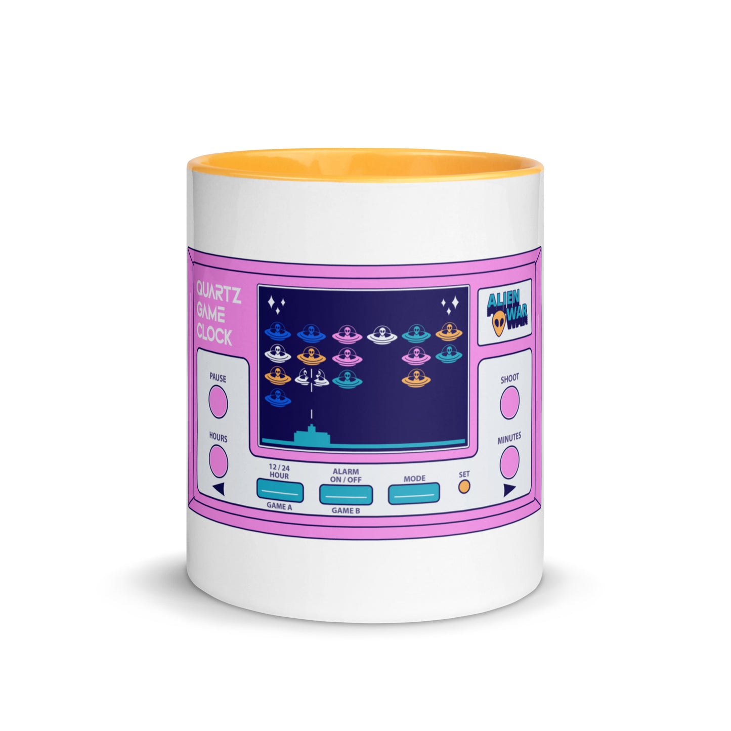 Video Game - Alien War Mug with Color Inside