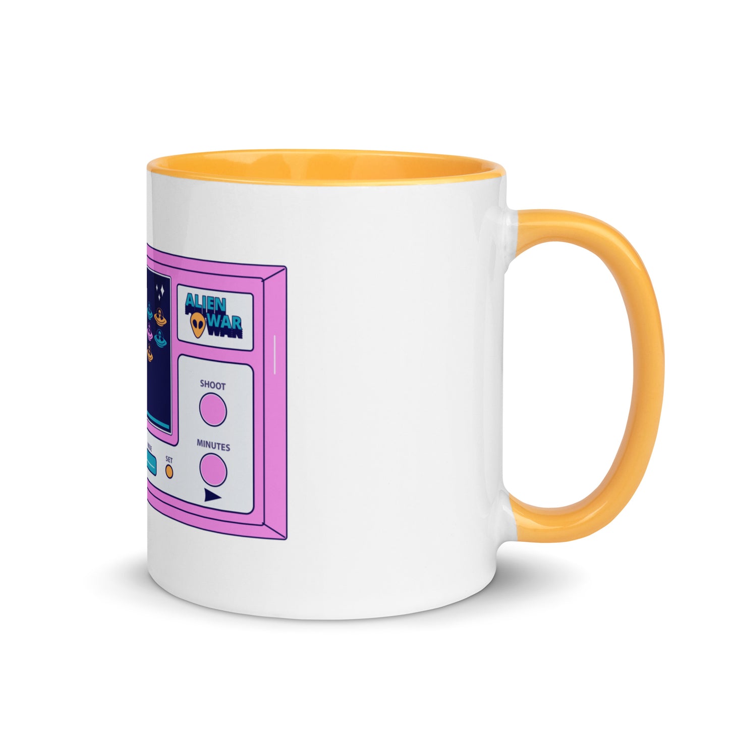 Video Game - Alien War Mug with Color Inside