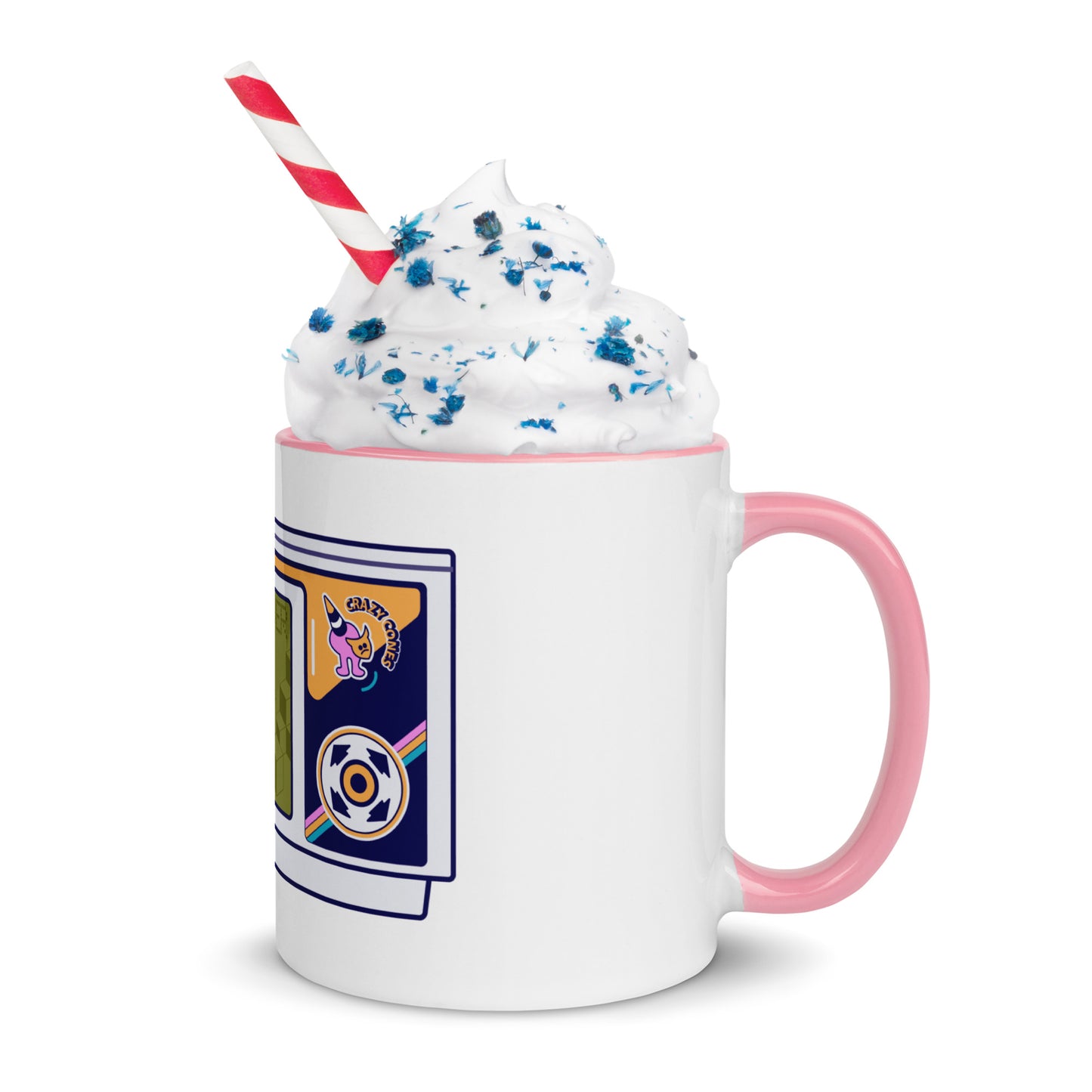 Video Game - Crazy Cones Mug with Color Inside