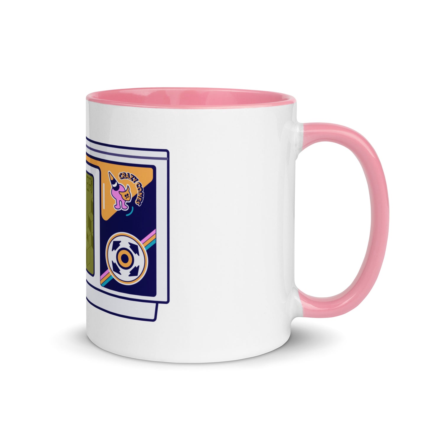 Video Game - Crazy Cones Mug with Color Inside